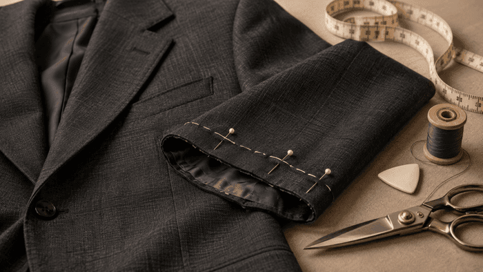 The tools and textures of careful tailoring